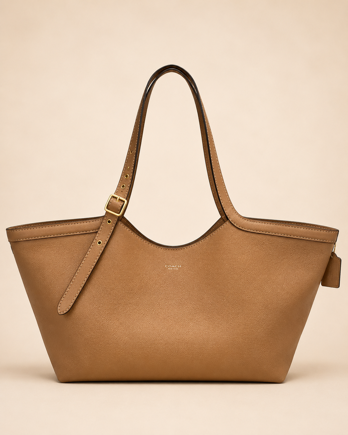 Coach Cargo Tote Leather