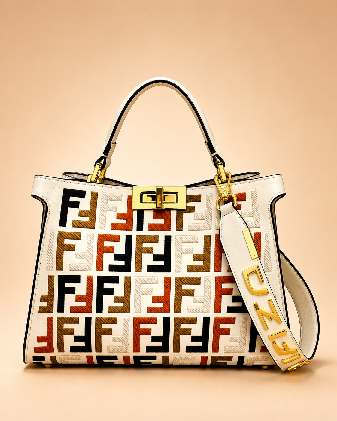 Fendi Peekaboo ISeeU FF Bag